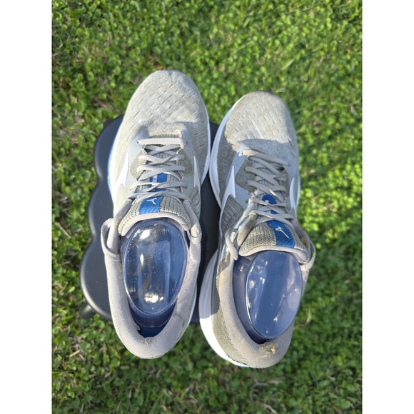 Mizuno Wave Rider 24 Running Shoes Lunar Rock-Nimbus Cloud Grey, Men's US 10.5 - Picture 5 of 13